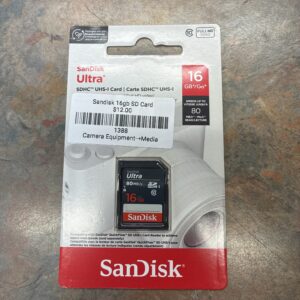Sandisk 16gb SD Card