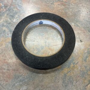 1/2" Black Paper Tape