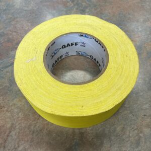 2" Yellow Gaffers Tape