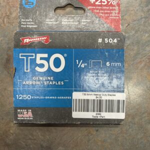 T50 6mm Heavyy Duty Staples