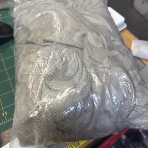 6x6 Grey Lace Curtain