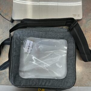 Grey/Clear Pouch w/ Strap