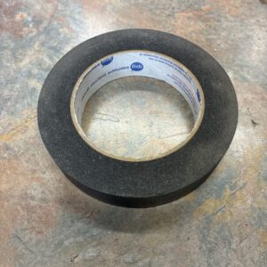 1" Black Paper Tape