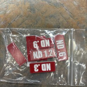 Red Filter Tag Set #1