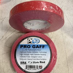 1" Red Gaffers Tape