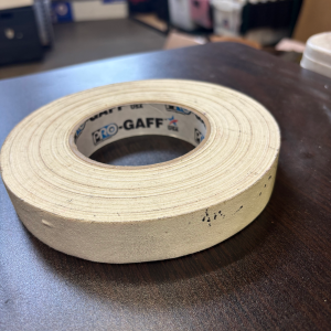 1" White Reg. Core Gaffers Tape