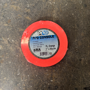 1" Flo. Orange Gaffers Tape