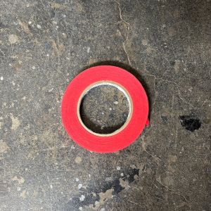 1/2" Red Paper Tape
