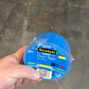 2" Sea Blue Duct Tape