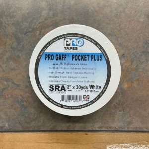 2" White Small Core Gaffers Tape