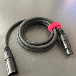 4-Pin---XLR Cable----(3')