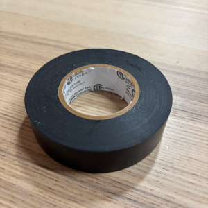 3/4" Electrical Black