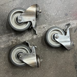 4" Hard Casters(3)