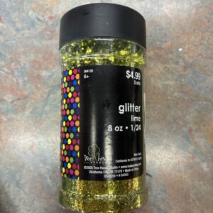 8oz Glitter - Lime Green