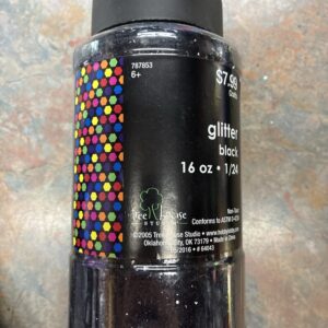 16oz Glitter - Black