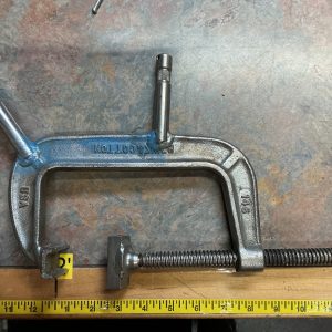 8" C-Clamp w/ 2 Baby Pins