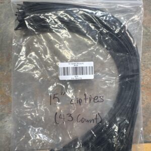 15" Zipties (43 count)