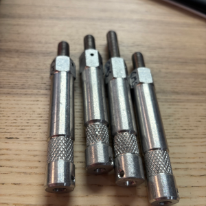 6" Baby Pin Aluminum