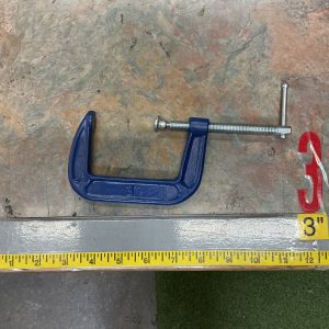 3" C-Clamp(Blue)