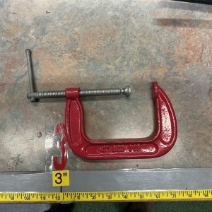 4" C-Clamp(red)
