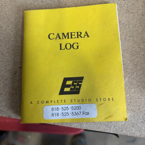 Camera Log(yellow)