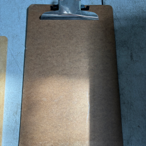 9x11" Particle Wood ClipBoard