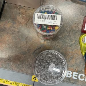 Push Pins Clear(500)