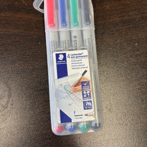 Non-Permanent-Assorted Colors (4)