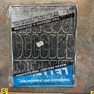 2" Black Vinyl Letters