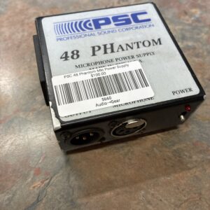 PSC 48 Phantom Mic Power Supply