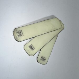 Glow in the Dark Metal Industry Straight Mark