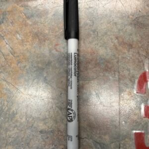 Lumocolor Fine Tip Black Non-Permanent Pen