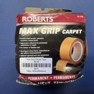 Max Grip Carpet Tape