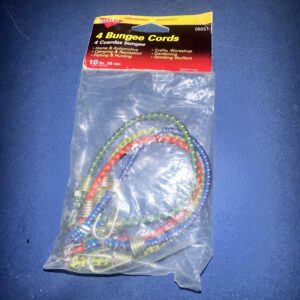 10" Mini Bungee Cords(4)
